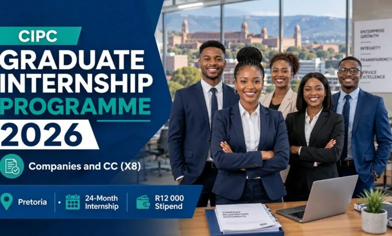 CIPC Graduate Internship Programme 2026: 8 Posts Available in Pretoria