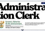 DFFE Administration Clerk Vacancy in Upington: Grade 12 and No Experience Required