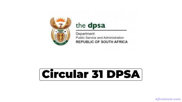 DPSA Circular 31 of 2026