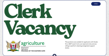 Department of Agriculture General Assistant Vacancies: Grade 10 or ABET Level 4 Required