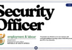 Department of Employment and Labour Security Officer Vacancies: 103 Posts Available
