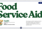 Department of Health Food Service Aid Vacancies X2 at Heidelberg Hospital: Grade 10 or ABET Required