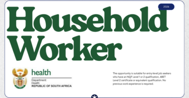 Department of Health Household Worker Vacancies X19 at Frere Tertiary Hospital: No Experience Required