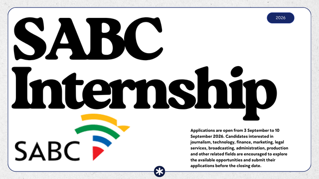 SABC Internship Programme 2026: Applications Open for Young South Africans